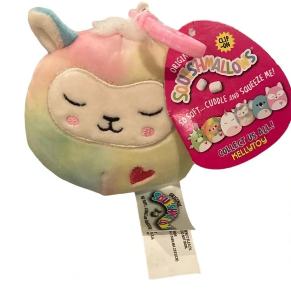 Squishmallow Lot of 3 Mini 4 inch Plush Squishmallows Kellytoy - Picture 2 of 10